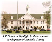 A.P. Green, a highlight in the economic development of Audrain County